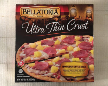 Bellatoria Hawaiian Style BBQ Ultra Thin Crust Pizza Review