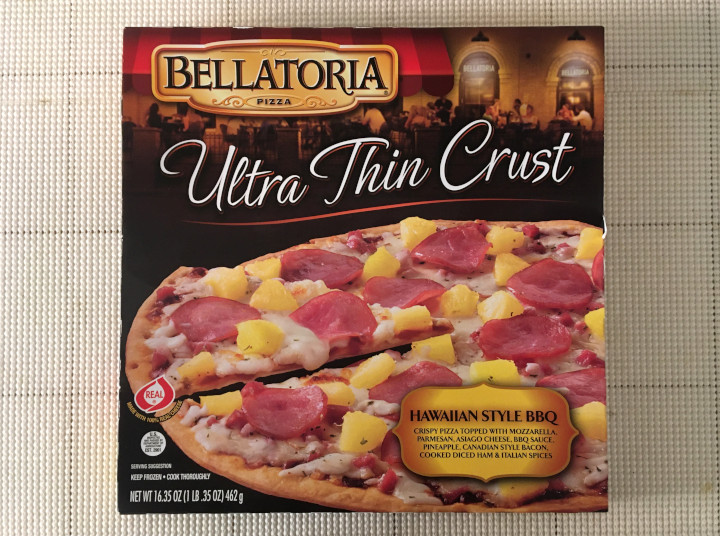 Bellatoria Hawaiian Style BBQ Ultra Thin Crust Pizza