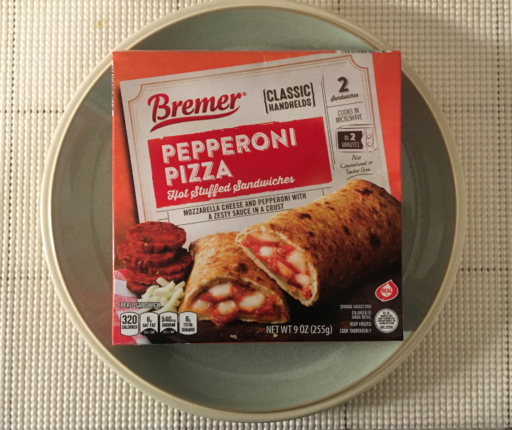 Bremer Pepperoni Pizza Hot Stuffed Sandwiches