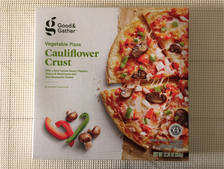 Good & Gather Cauliflower Crust Vegetable Pizza