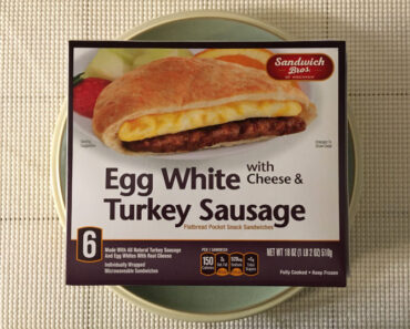 Sandwich Bros. Egg White with Cheese & Turkey Sausage Flatbread Pocket Sandwiches Review