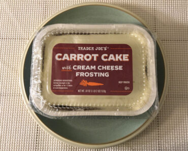 Trader Joe’s Carrot Cake with Cream Cheese Frosting Review