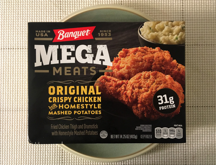 Banquet Mega Meats Original Crispy Chicken with Homestyle Mashed Potatoes