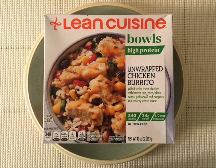 Lean Cuisine Unwrapped Chicken Burrito High Protein Bowl 
