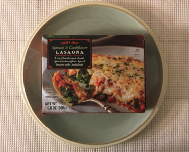 Trader Joe’s Spinach & Cauliflower Lasagna Review