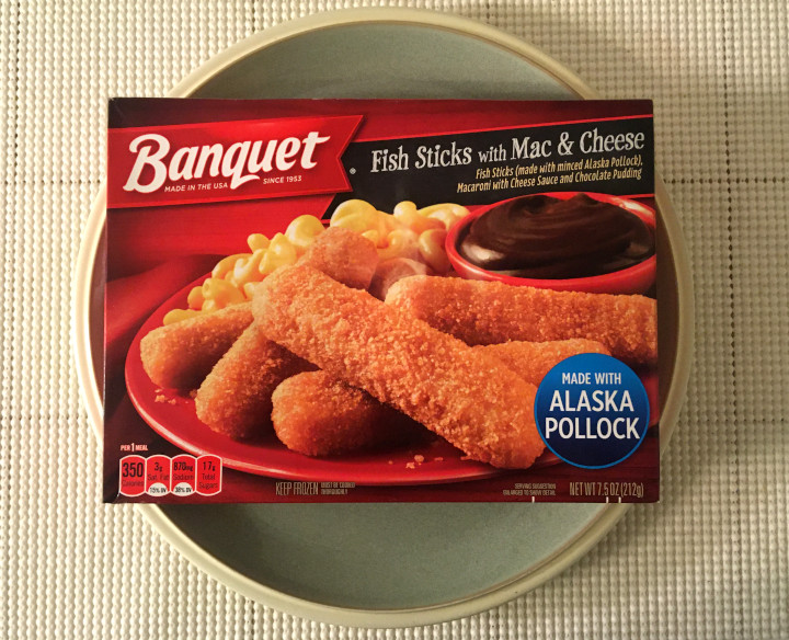 Banquet Fish Stick with Mac & Cheese