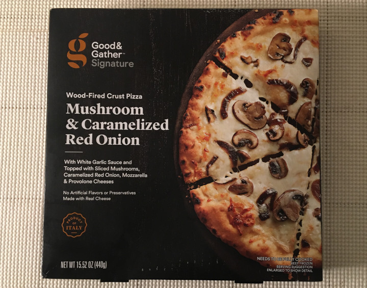 Good & Gather Mushroom & Caramelized Red Onion Wood-Fired Crust Pizza