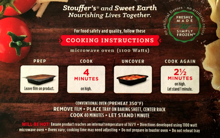 Stouffer's Meatless Lasagna