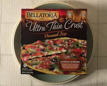 Bellatoria Ultimate Supreme Ultra Thin Crust Personal Size Pizza Review