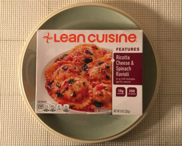 Lean Cuisine Features Ricotta Cheese & Spinach Ravioli Review