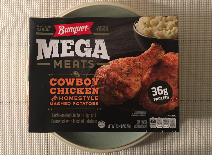 Banquet Mega Meats Cowboy Chicken with Homestyle Mashed Potatoes