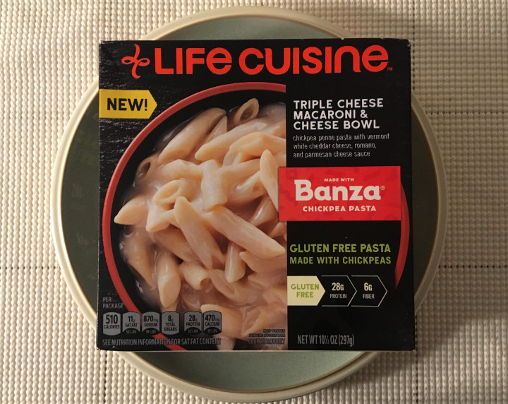 Lean Cuisine Triple Cheese Macaroni & Cheese Bowl Made with Banza Chickpea Pasta