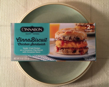 Cinnabon CinnaBiscuit Chicken Sandwich Review