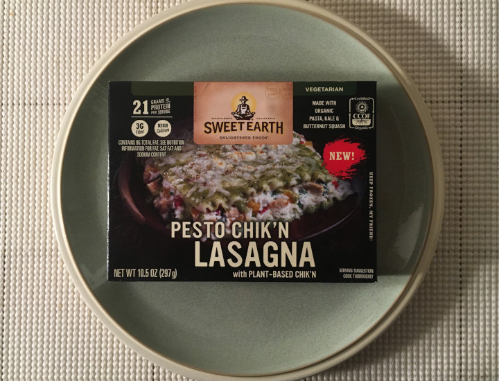 Sweet Earth Pesto Chik'n Lasagna