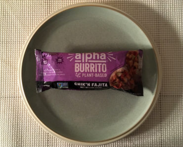 Alpha Plant-Based Chik’n Fajita Burrito Review
