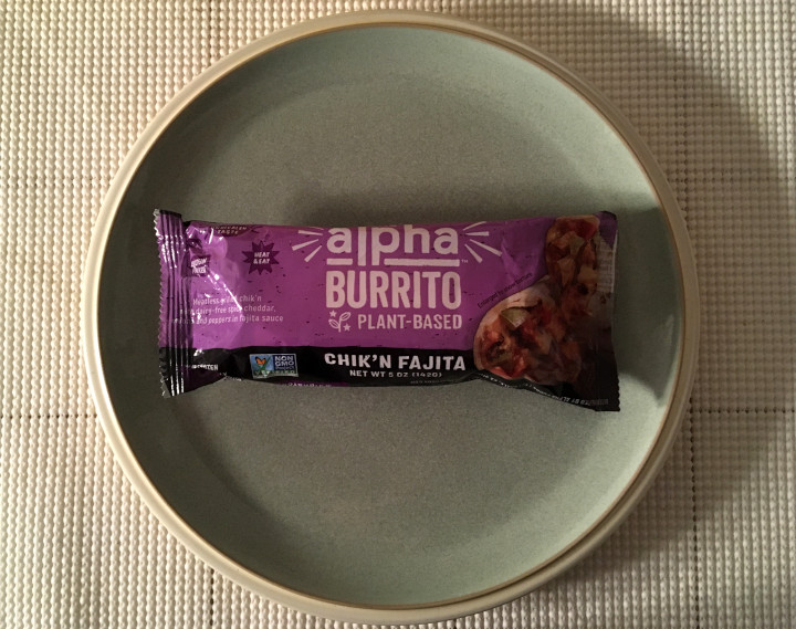Alpha Plant-Based Chik'n Fajita Burrito