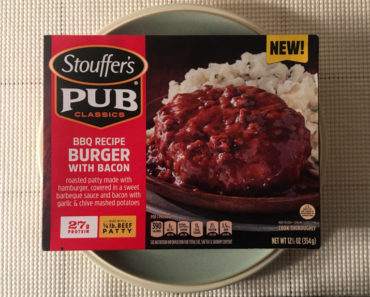 Stouffer’s Pub Classics BBQ Recipe Burger with Bacon Review
