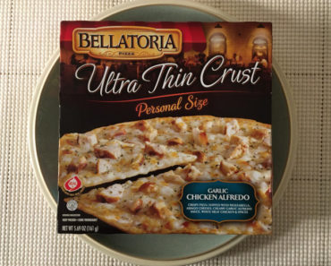 Bellatoria Garlic Chicken Alfredo Ultra Thin Crust Personal Size Pizza Review