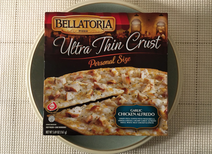 Bellatoria Garlic Chicken Alfredo Ultra Thin Crust Personal Size Pizza