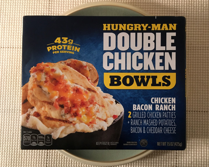 Hungry-Man Chicken Bacon Ranch Double Chicken Bowl
