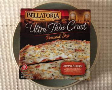 Bellatoria Ultimate 5 Cheese Ultra Thin Crust Personal Size Pizza Review