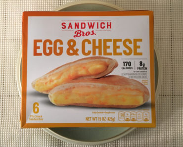 Sandwich Bros. Egg & Cheese Pita Snack Sandwiches Review