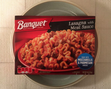 Banquet Lasagna with Meat Sauce Review