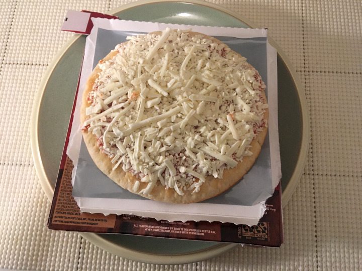 DiGiorno Personal Size Four Cheese Pizza with Hand-Tossed Style Traditional Crust