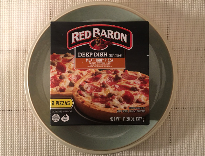 Red Baron Deep Dish Singles Meat-Trio Pizza