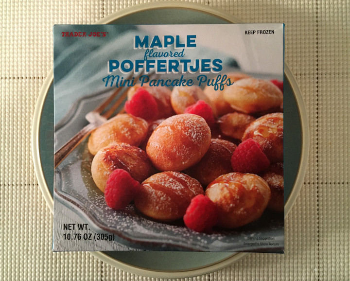 Trader Joe's Maple Flavored Poffertjes - Mini Pancake Puffs