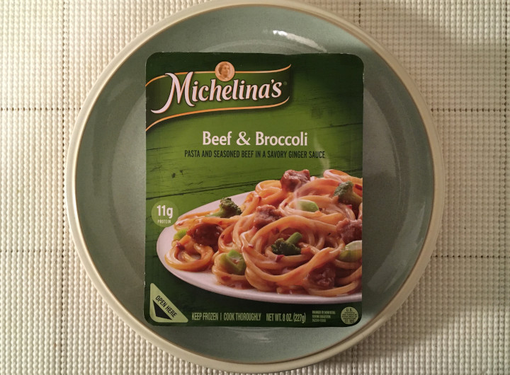 Michelina's Beef & Broccoli Pasta in a Savory Ginger Sauce