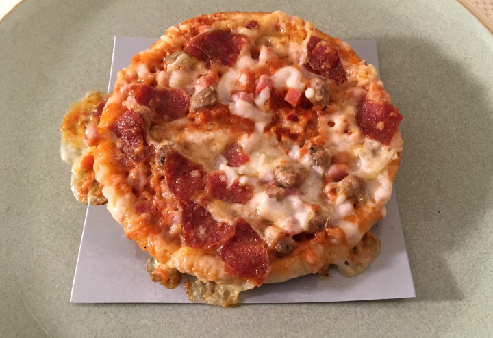 Red Baron Deep Dish Singles Meat-Trio Pizza