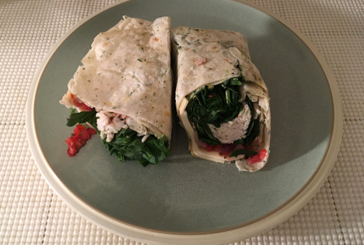 Trader Joe's It's a Wrap! Turkey, Spinach and Swiss Cheese Wrap