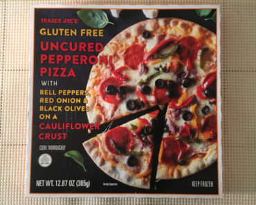 Trader Joe’s Gluten Free Uncured Pepperoni Pizza on a Cauliflower Crust Review