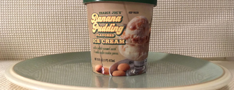 Trader Joe’s Banana Pudding Flavored Ice Cream Review