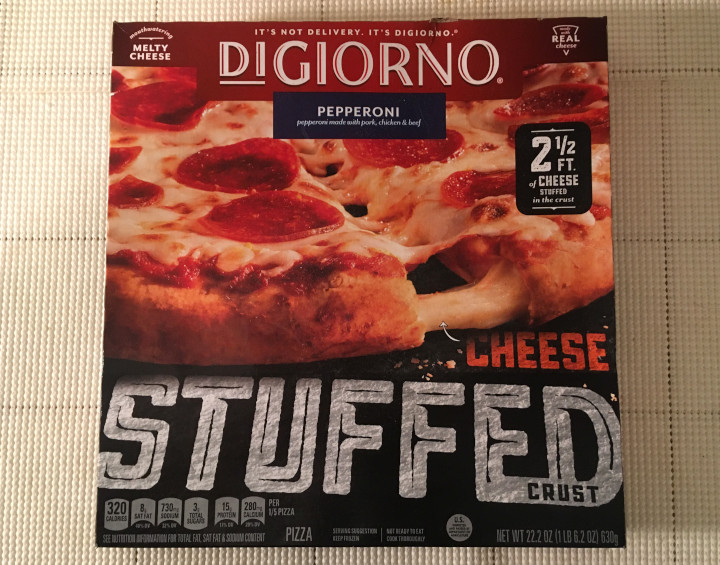 DiGiorno Pepperoni Pizza with Cheese Stuffed Crust