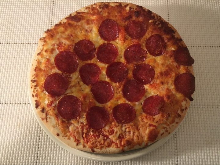DiGiorno Pepperoni Pizza with Cheese Stuffed Crust