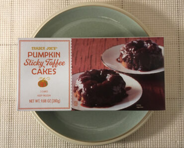 Trader Joe’s Pumpkin Sticky Toffee Cakes Review
