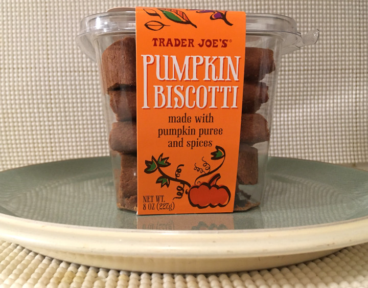 Trader Joe's Pumpkin Biscotti (Made with Pumpkin Puree and Spices)