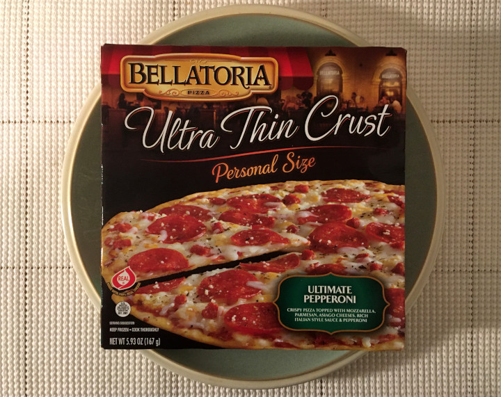 Bellatoria Ultra Thin Crust Ultimate Pepperoni Personal Size