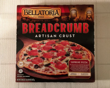 Bellatoria Breadcrumb Artisan Crust Supreme Pizza Review