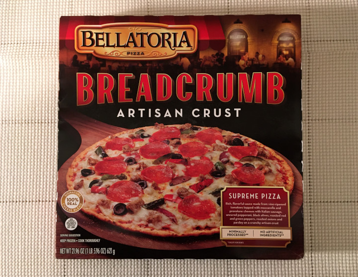 Bellatoria Breadcrumb Artisan Crust Supreme Pizza