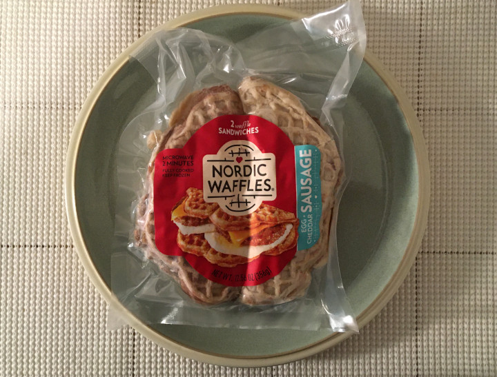 Nordic Waffles Sausage, Egg & Cheddar Waffle Sandwiches Review