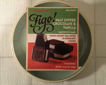 Trader Joe’s Figo! Half Dipped Chocolate & Vanilla Flavored Sandwich Bars Review