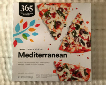 365 Whole Foods Market Mediterranean Thin Crust Pizza Review