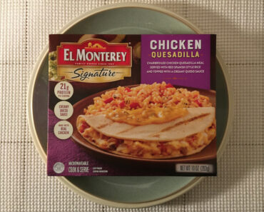 El Monterey Signature Chicken Quesadilla Meal Review