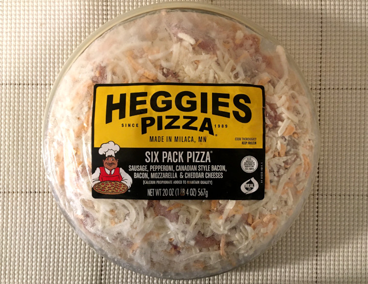 Heggies Personal-Size Six Pack Pizza