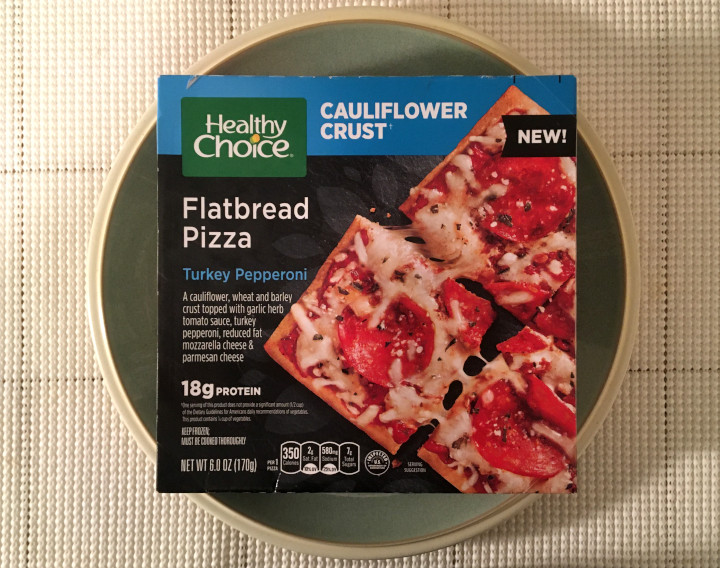 Healthy Choice Turkey Pepperoni Cauliflower Crust Flatbread Pizza