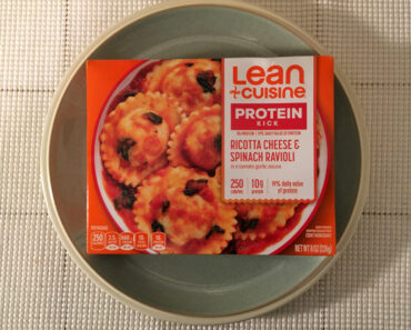 Lean Cuisine Protein Kick Ricotta Cheese & Spinach Ravioli Review