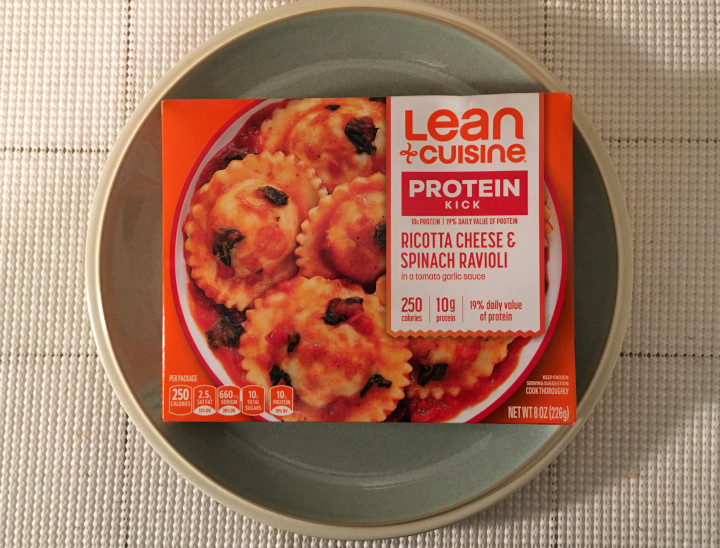 Lean Cuisine Protein Kick Ricotta Cheese & Spinach Ravioli